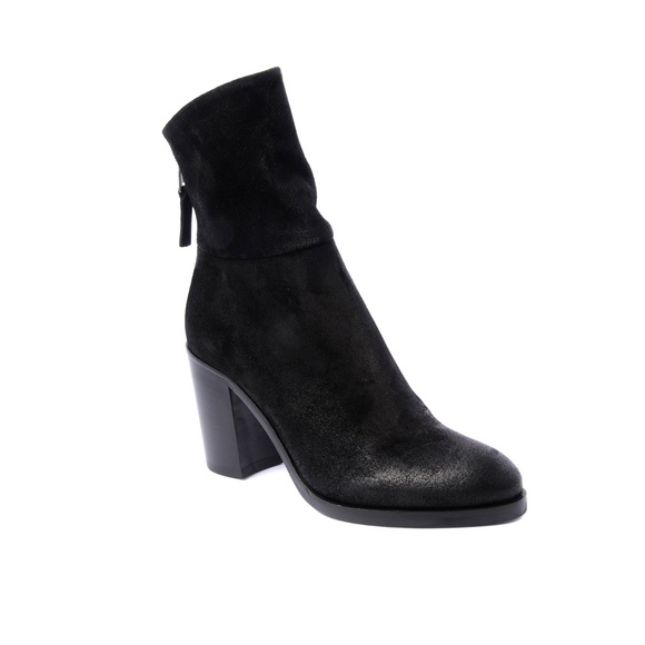 Black Ankle boot in Hombre Black leather NEW! - Picture 2 of 5